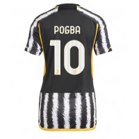 Juventus Paul Pogba #10 Fotballklær Hjemmedrakt Dame 2023-24 Kortermet